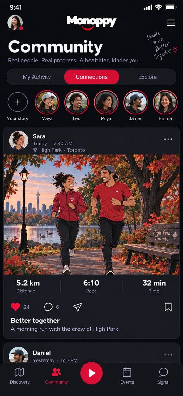 Community — Share your experiences and connect with others.